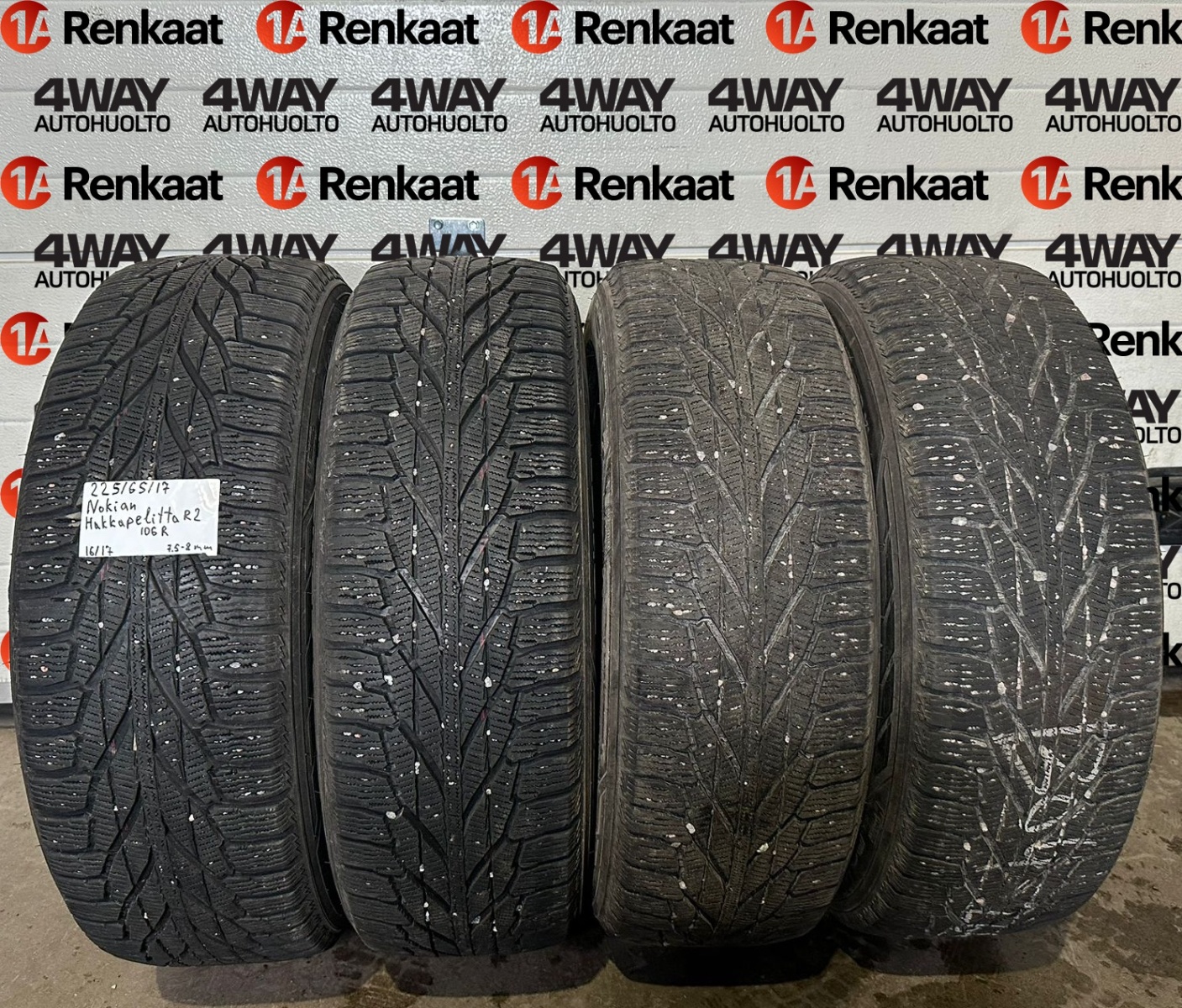 lamellrehv Nokian Hakkapeliita R2 SUV DOT2016-17